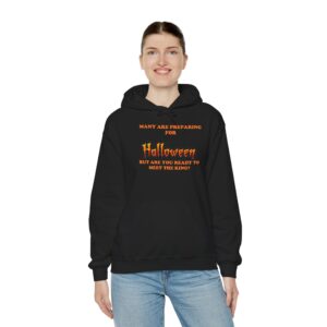 Are You Prepared for The King ? Unisex Heavy Blend™ Hooded Sweatshirt