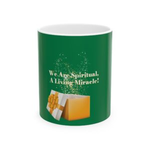 A Living Miracle Ceramic Mug, (11oz, 15oz)