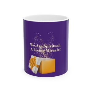 Living Miracle Ceramic Mug, (11oz, 15oz)